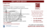 Hot Lunch Summary